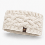 Alpaka Stirnband | Zopfstrick | 100 % Alpakawolle | ALPAKNIT