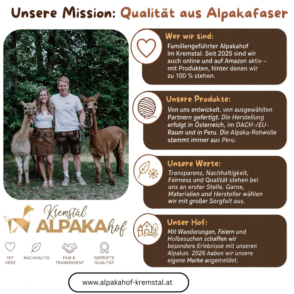 Alpaka STRETCH Stirnband aus 97%Alpakawolle ALPAKNIT