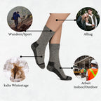 Alpaka Outdoor Hiker Socken | Fair Trade | aus Alpaka-Wolle-Mix